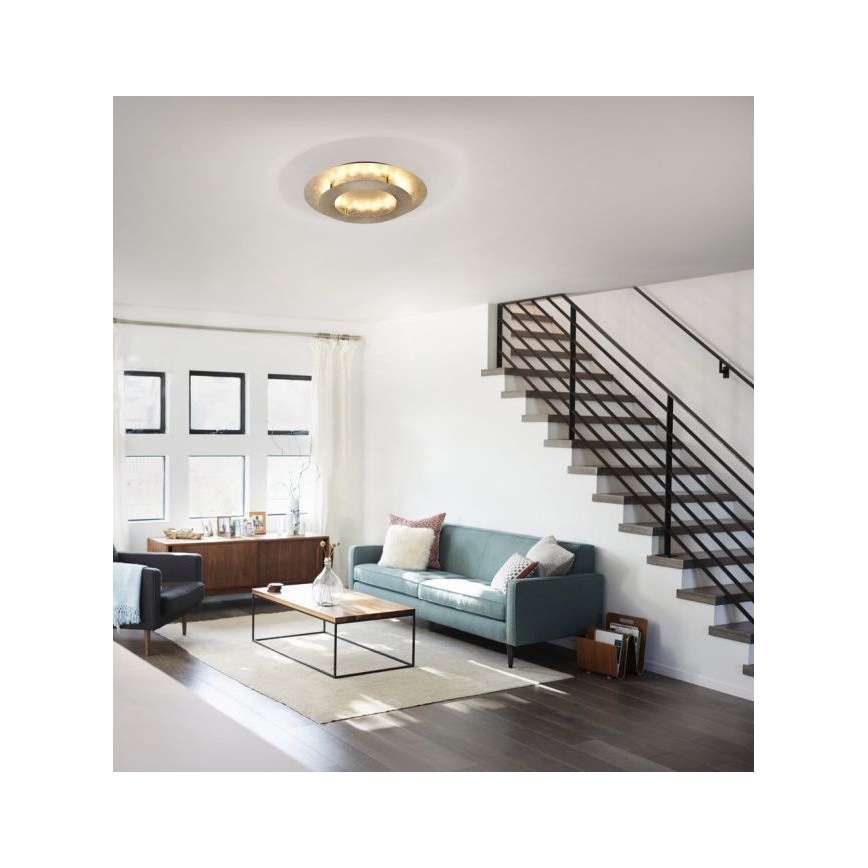 Paul Neuhaus 9620-12 - Светодиодный потолочный светильник NEVIS LED/18W/230V золотой