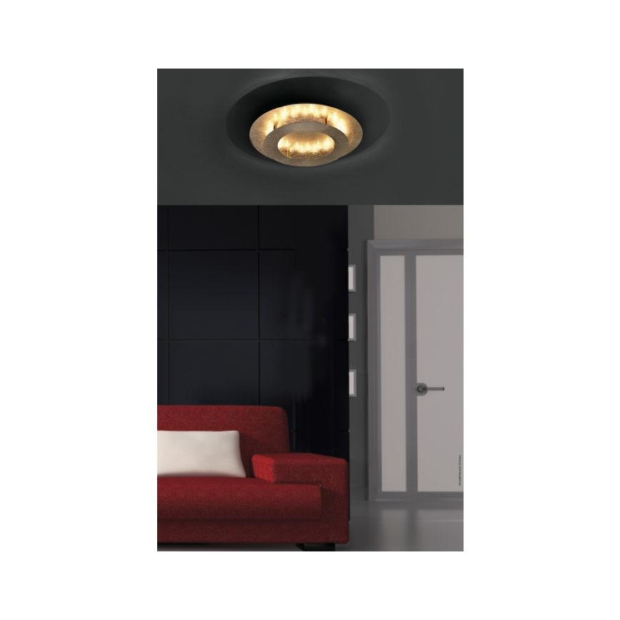 Paul Neuhaus 9620-12 - Светодиодный потолочный светильник NEVIS LED/18W/230V золотой