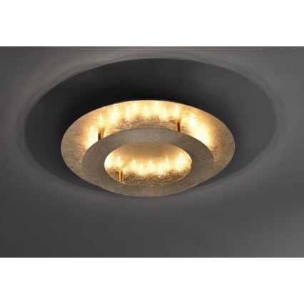 Paul Neuhaus 9620-12 - Светодиодный потолочный светильник NEVIS LED/18W/230V золотой