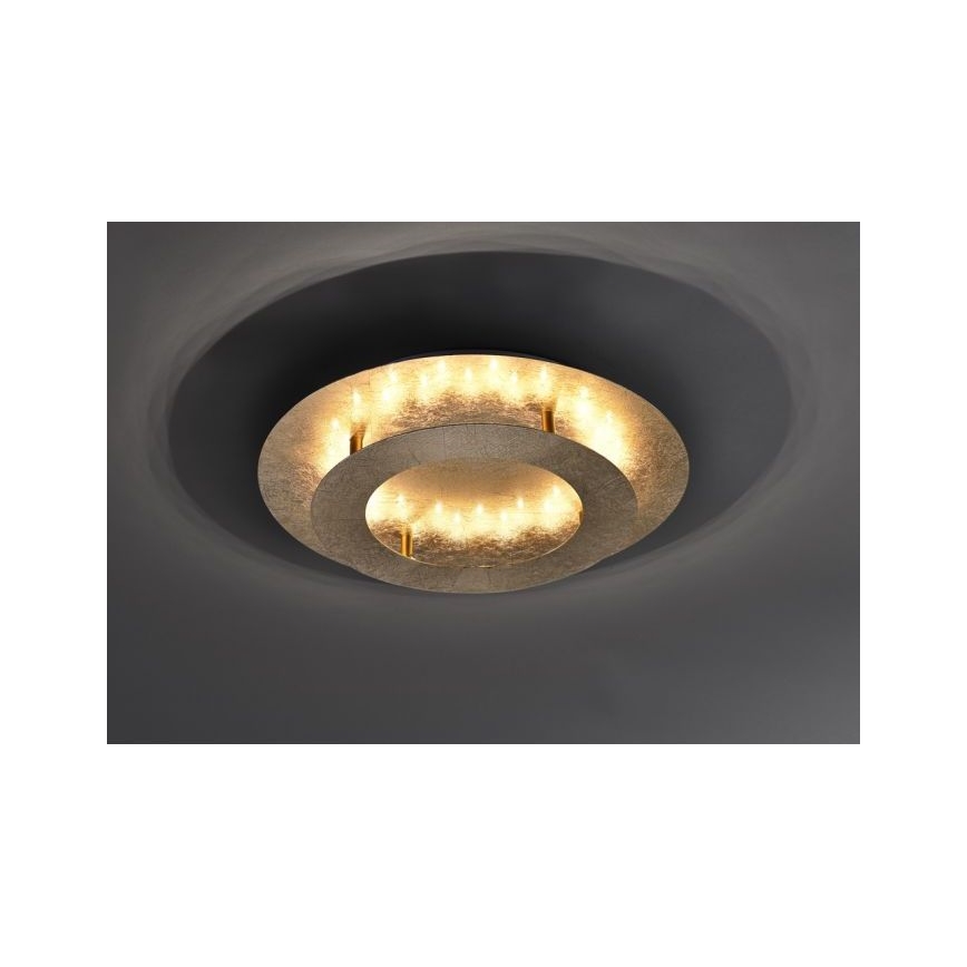 Paul Neuhaus 9620-12 - Светодиодный потолочный светильник NEVIS LED/18W/230V золотой