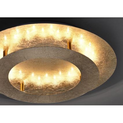 Paul Neuhaus 9620-12 - Светодиодный потолочный светильник NEVIS LED/18W/230V золотой