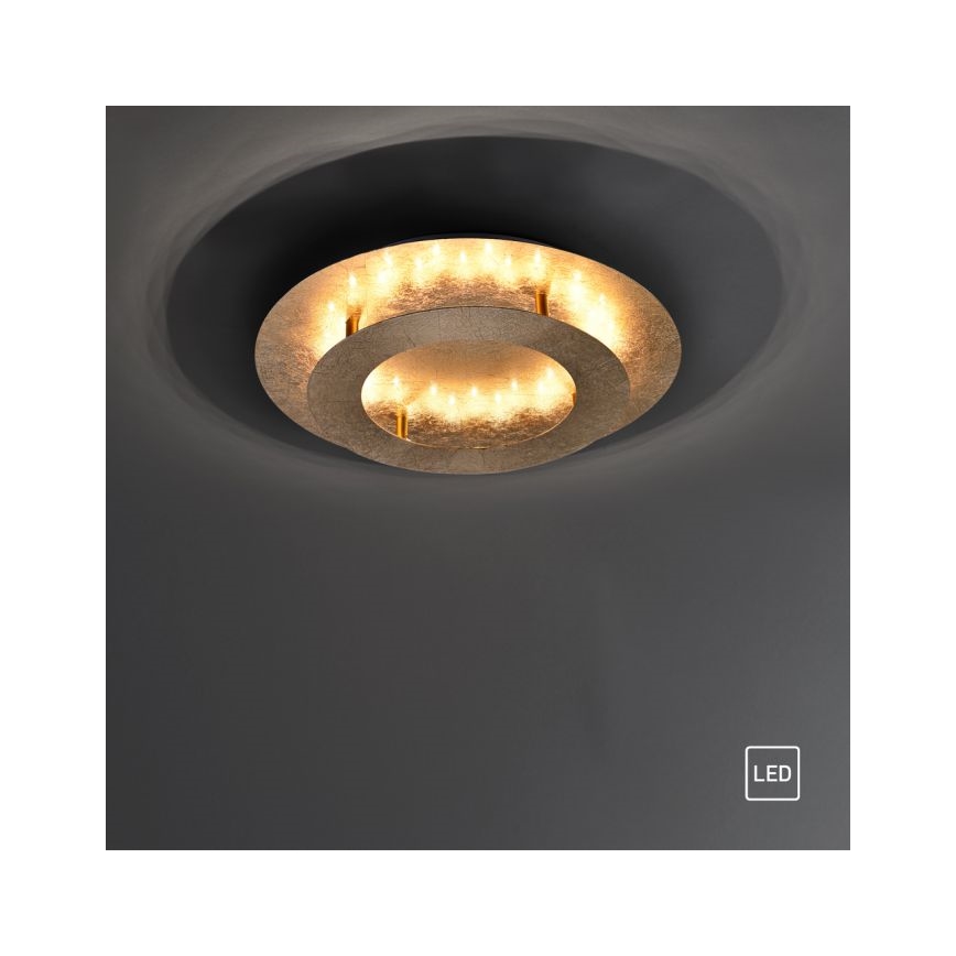 Paul Neuhaus 9620-12 - Светодиодный потолочный светильник NEVIS LED/18W/230V золотой