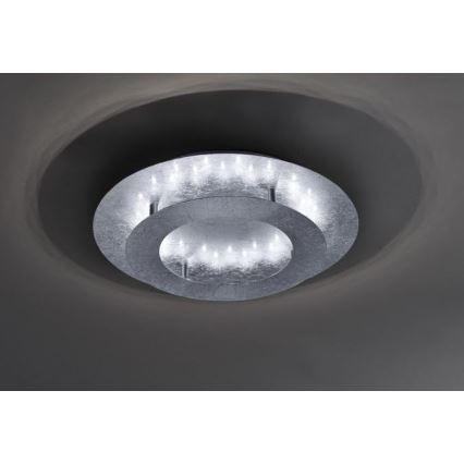 Paul Neuhaus 9620-21 - Светодиодный потолочный светильник NEVIS LED/18W/230V серебряный