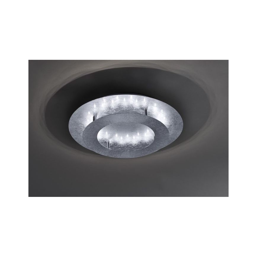 Paul Neuhaus 9620-21 - Светодиодный потолочный светильник NEVIS LED/18W/230V серебряный