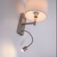 Paul Neuhaus 9646-55 - LED Настінна лампа/бра ROBIN 1xE27/40W/230V + LED/2,1W