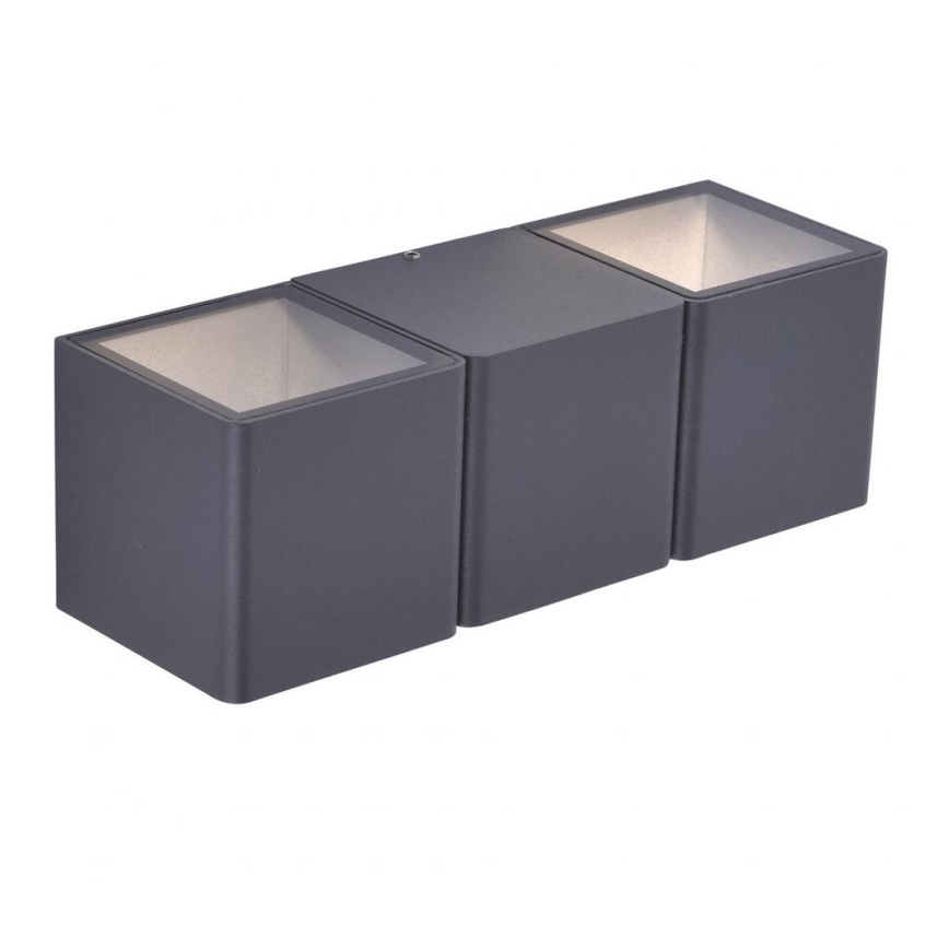 Paul Neuhaus 9658-13 - Вуличний настінний LED світильник MARCEL 2xLED/4W/230V IP54