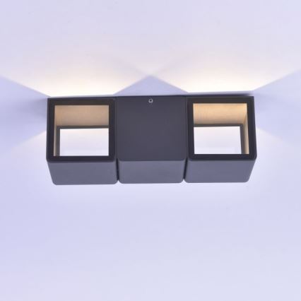 Paul Neuhaus 9658-13 - Вуличний настінний LED світильник MARCEL 2xLED/4W/230V IP54