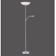 Paul Neuhaus 655-55 - LED Димерний торшер ALFRED 1xLED/28W+1xLED/4W/230V хром