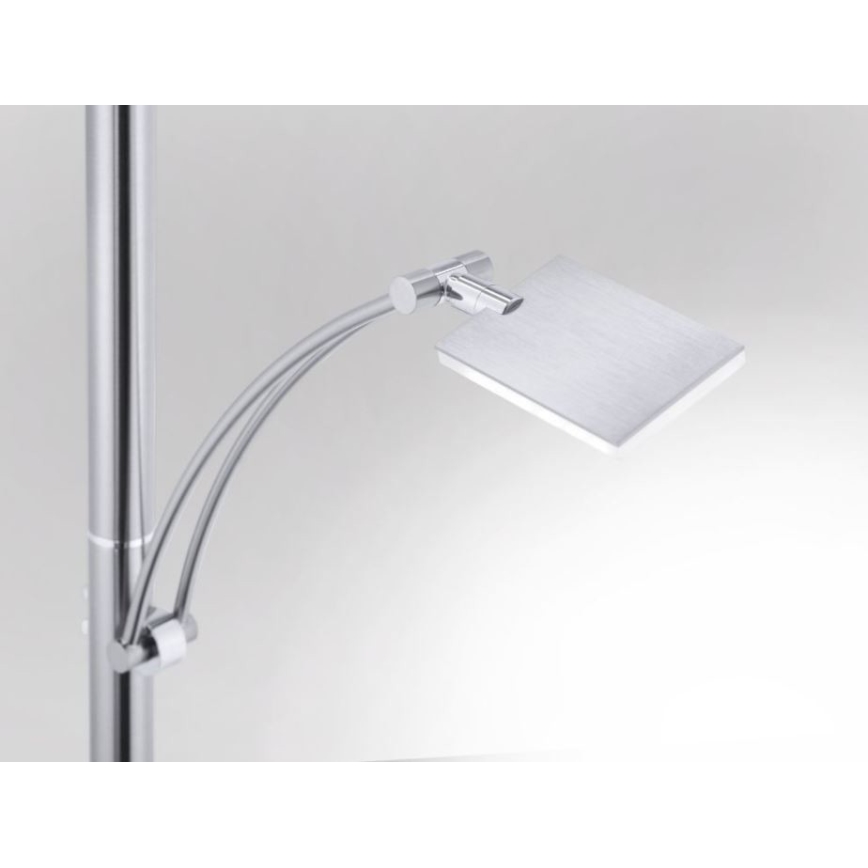 Paul Neuhaus 687-55 - LED Торшер з регулюванням яскравості ARTUR 2xLED/27W+1xLED/6W/230V