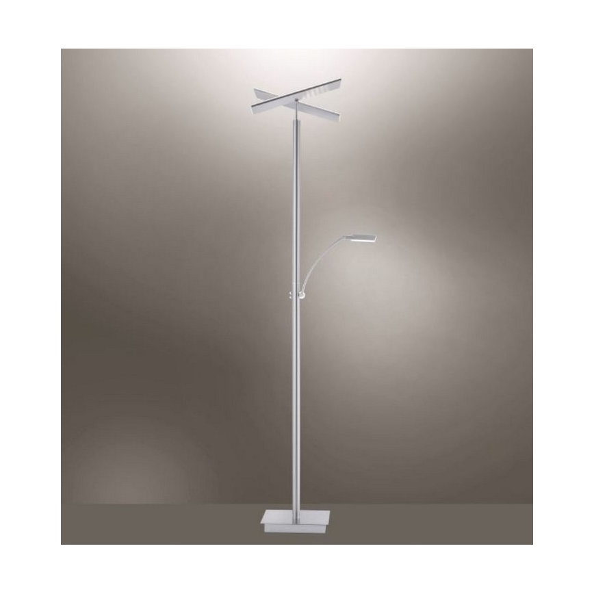 Paul Neuhaus 687-55 - LED Торшер з регулюванням яскравості ARTUR 2xLED/27W+1xLED/6W/230V