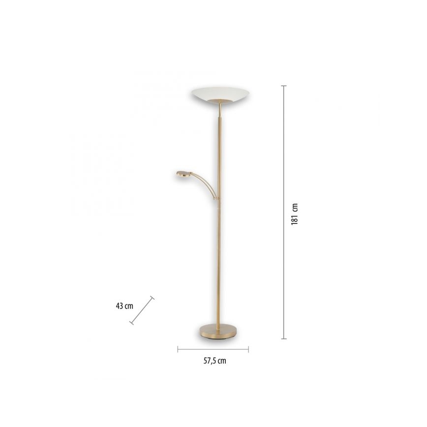Paul Neuhaus - Светодиодная диммируемая лампа ALFRED 1xLED/28W/230V+1xLED/4W/230V