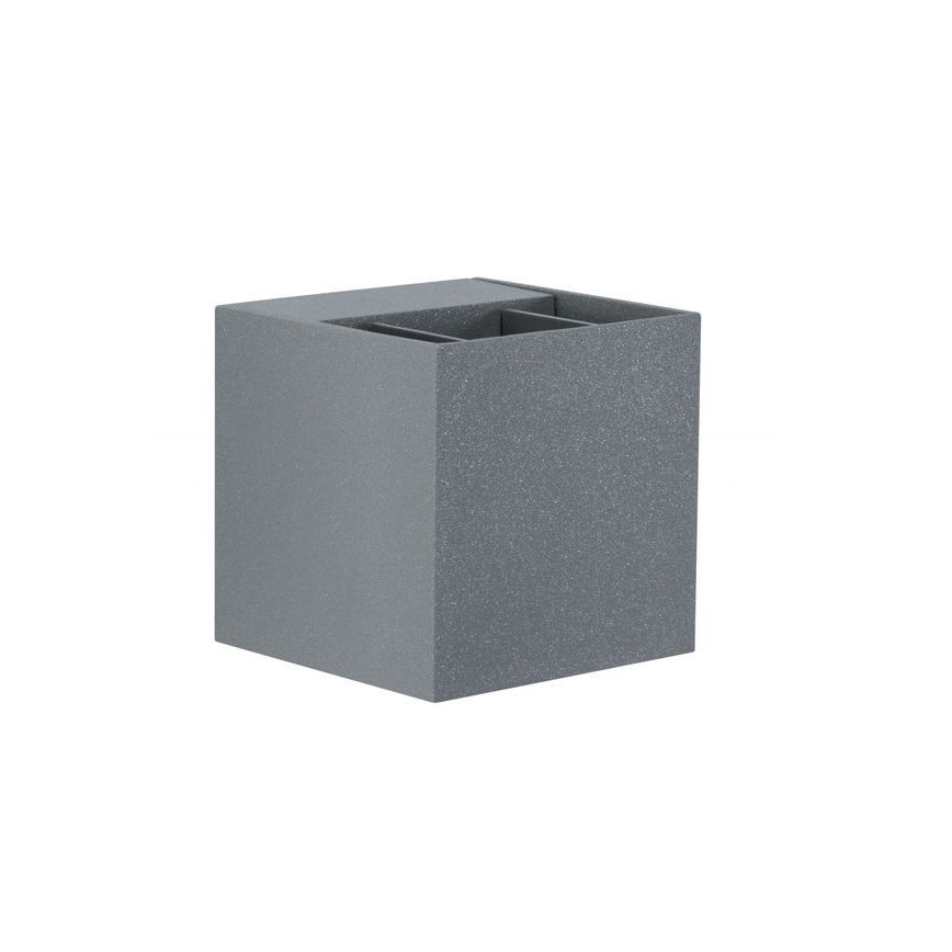 Paulmann 18000 - 2xLED/3W IP65 Вуличний настінний світильник CYBO 230V сірий