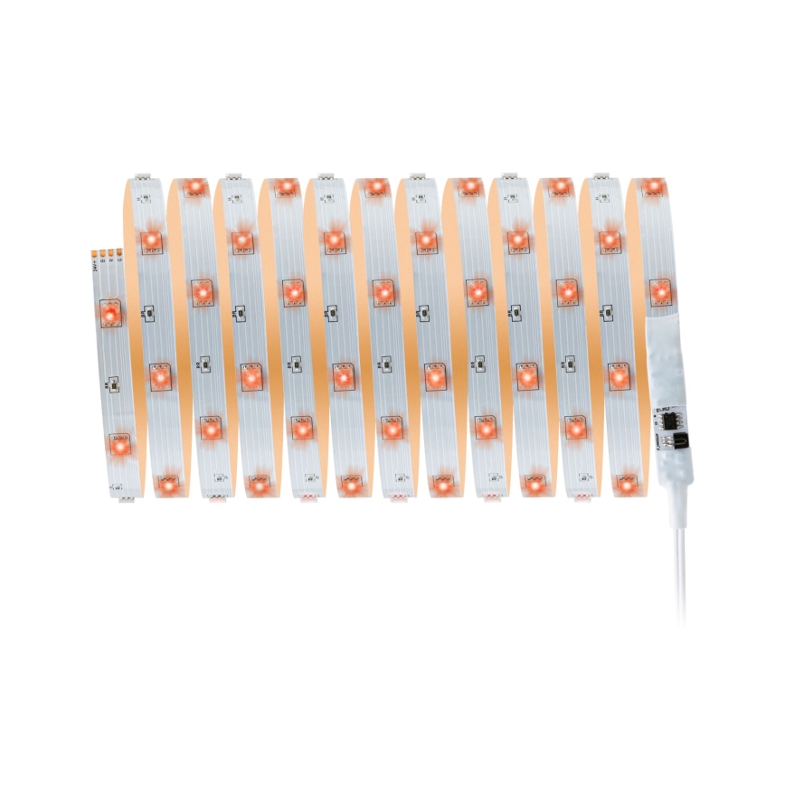 Paulmann 3988 - Димована LED-стрічка RGBW, 13 Вт, TIP, 5 м, 230 В + пульт дистанційного керування