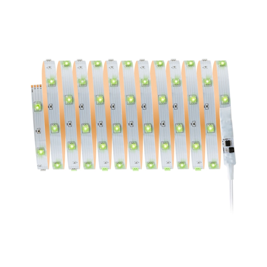 Paulmann 3988 - Димована LED-стрічка RGBW, 13 Вт, TIP, 5 м, 230 В + пульт дистанційного керування