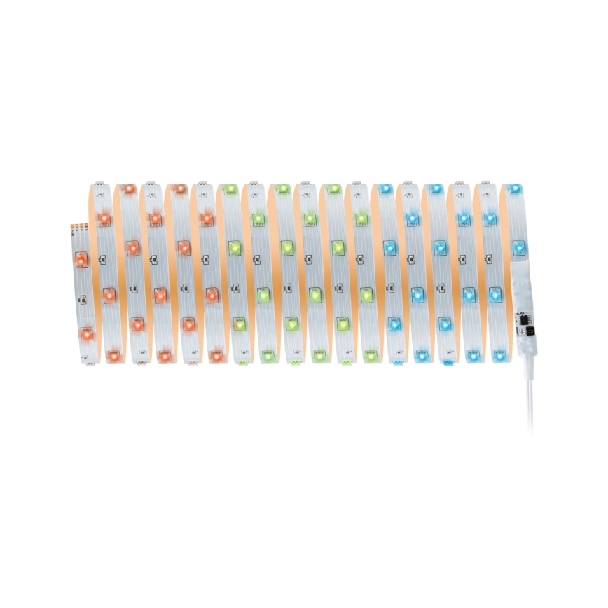 Paulmann 3989 - LED RGBW/19W стрічка з можливістю затемнення TIP 10 м 230 В + пульт дистанційного керування