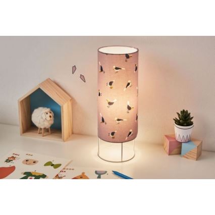 Paulmann 48044 - Детская настольная лампа 1xE14/20W CUTE BIRD 230V
