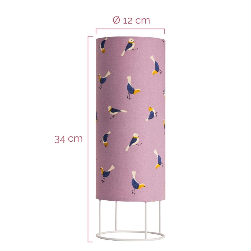 Paulmann 48044 - Детская настольная лампа 1xE14/20W CUTE BIRD 230V