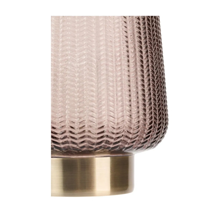 Paulmann 48137 - LED-1xE27/0,8W Настільна лампа GLAMOUR 3xAA/4,5V рожевий