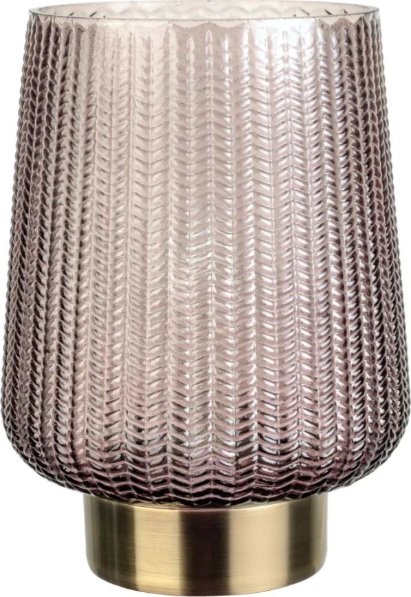 Paulmann 48137 - LED-1xE27/0,8W Настольная лампа GLAMOUR 3xAA/4,5V розовый