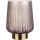 Paulmann 48137 - LED-1xE27/0,8W Настольная лампа GLAMOUR 3xAA/4,5V розовый