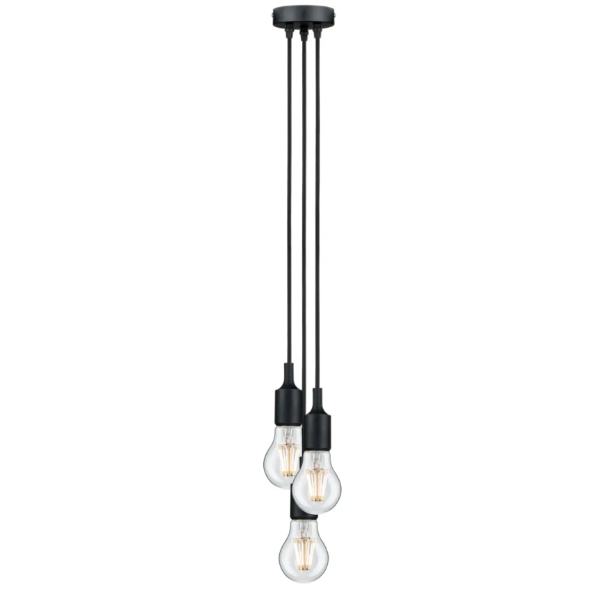 Paulmann 50382 - 3xE27/60W Кабель живлення KETIL 230V