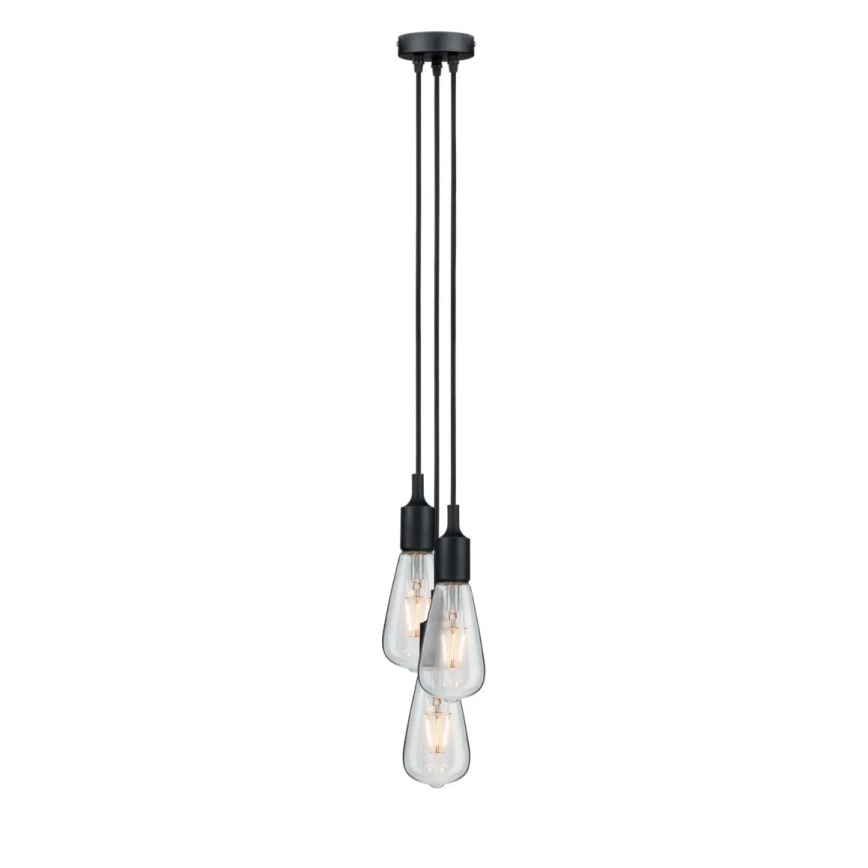 Paulmann 50382 - 3xE27/60W Кабель живлення KETIL 230V