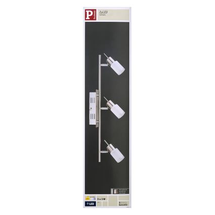 Paulmann 66560 - Точковий LED світильник ZYLED 3xLED/3W/230V
