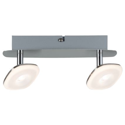 Paulmann 66651 - Светодиодный точечный светильник SQUARELENSE 2xLED/3,2W/230V