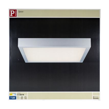 Paulmann 70385 - Світлодіодний стельовий світильник SPACE 1xLED/18,5W/230V