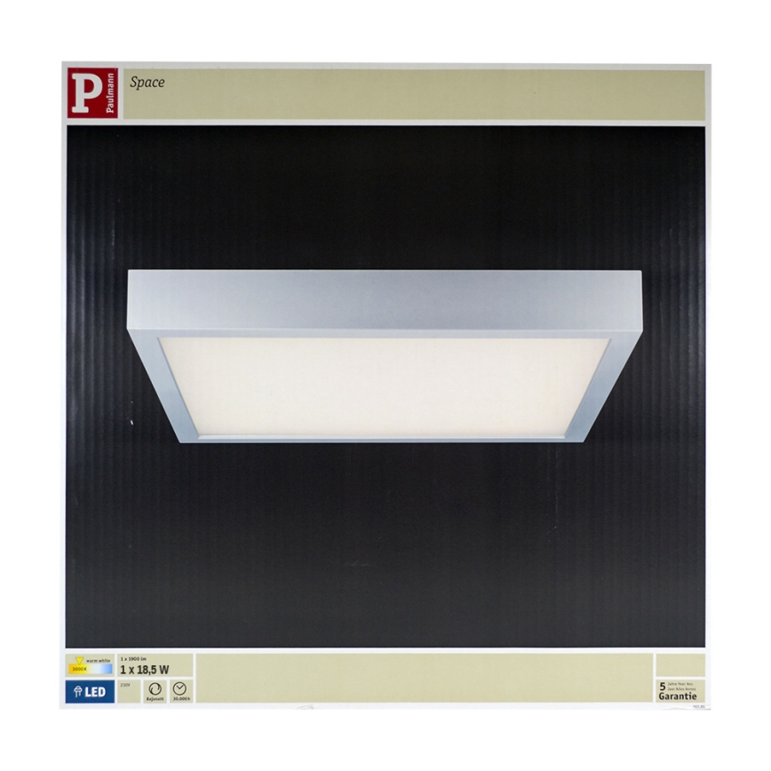 Paulmann 70385 - Світлодіодний стельовий світильник SPACE 1xLED/18,5W/230V