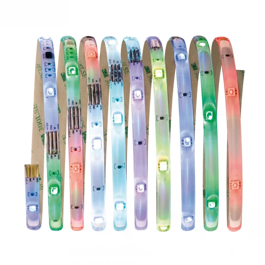 Paulmann 70481 - LED RGBW/9,6W Стрічка з регулюванням яскравості DIGITAL 3 м 230V + пульт дистанційного керування