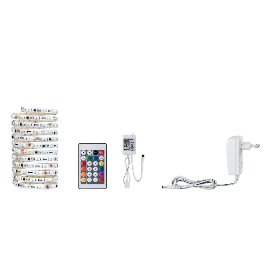 Paulmann 70481 - LED RGBW/9,6W Стрічка з регулюванням яскравості DIGITAL 3 м 230V + пульт дистанційного керування