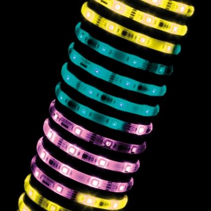 Paulmann 70481 - LED RGBW/9,6W Стрічка з регулюванням яскравості DIGITAL 3 м 230V + пульт дистанційного керування