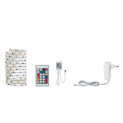 Paulmann 70481 - LED RGBW/9,6W Стрічка з регулюванням яскравості DIGITAL 3 м 230V + пульт дистанційного керування