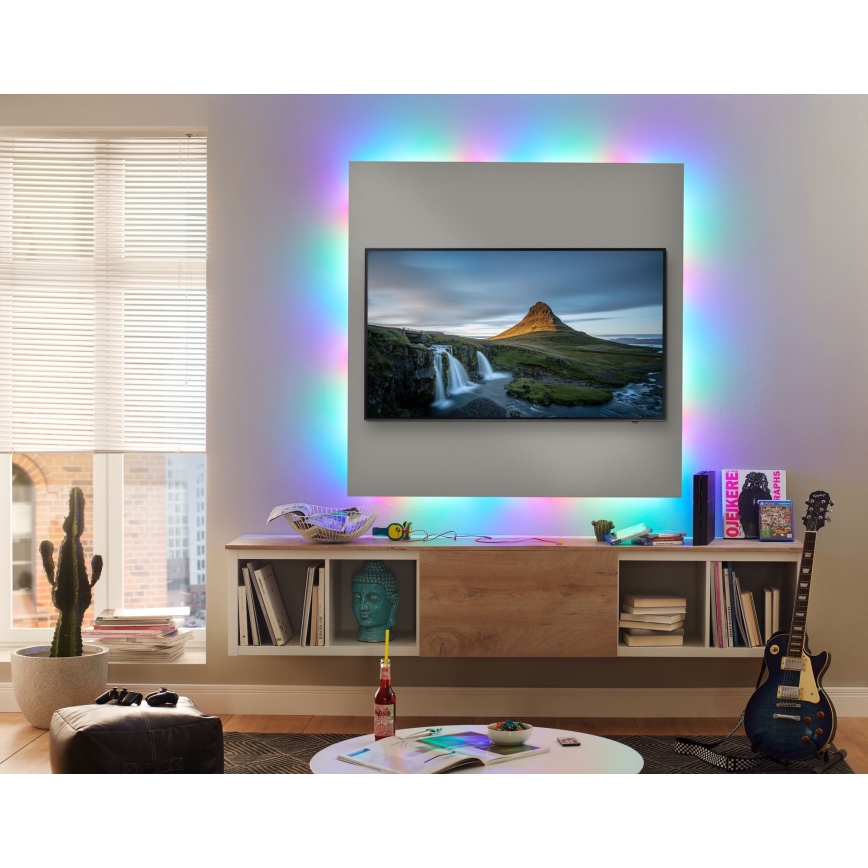 Paulmann 70514 - Светодиодная лента с регулированием яркости RGB/15W SIMPLED 7,5 м 230V + пульт ДУ