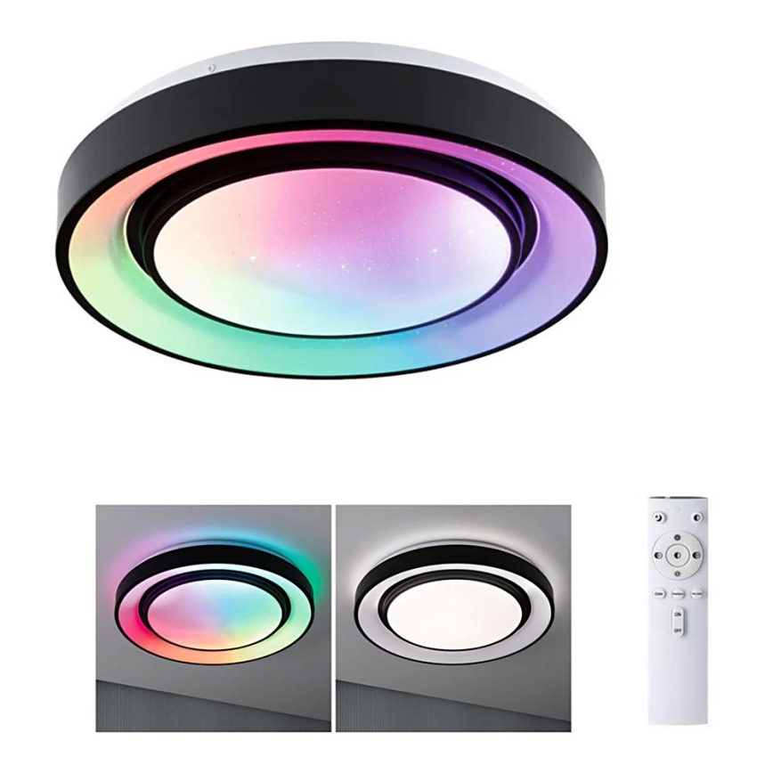 Paulmann 70544 - LED RGBW/22W Потолочный светильник с регулированием яркости RAINBOW 230V 3000-6500K + дистанционное управление