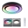 Paulmann 70544 - LED RGBW/22W Потолочный светильник с регулированием яркости RAINBOW 230V 3000-6500K + дистанционное управление