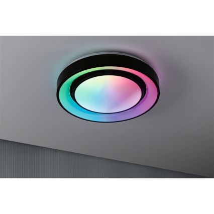 Paulmann 70544 - LED RGBW/22W Потолочный светильник с регулированием яркости RAINBOW 230V 3000-6500K + дистанционное управление