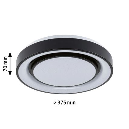 Paulmann 70544 - LED RGBW/22W Потолочный светильник с регулированием яркости RAINBOW 230V 3000-6500K + дистанционное управление