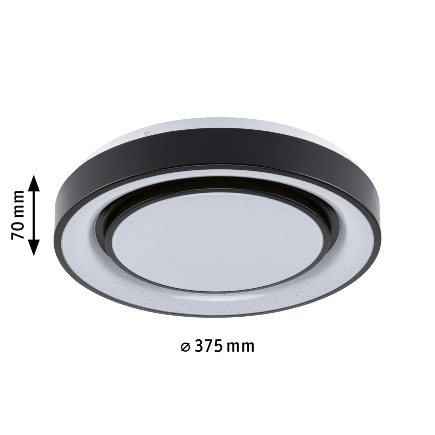 Paulmann 70544 - LED RGBW/22W Потолочный светильник с регулированием яркости RAINBOW 230V 3000-6500K + дистанционное управление