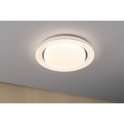 Paulmann 70546 - Светодиодный RGBW/22W Потолочный светильник с регулированием яркости RAINBOW 230V 3000-6500K + дистанционное управление