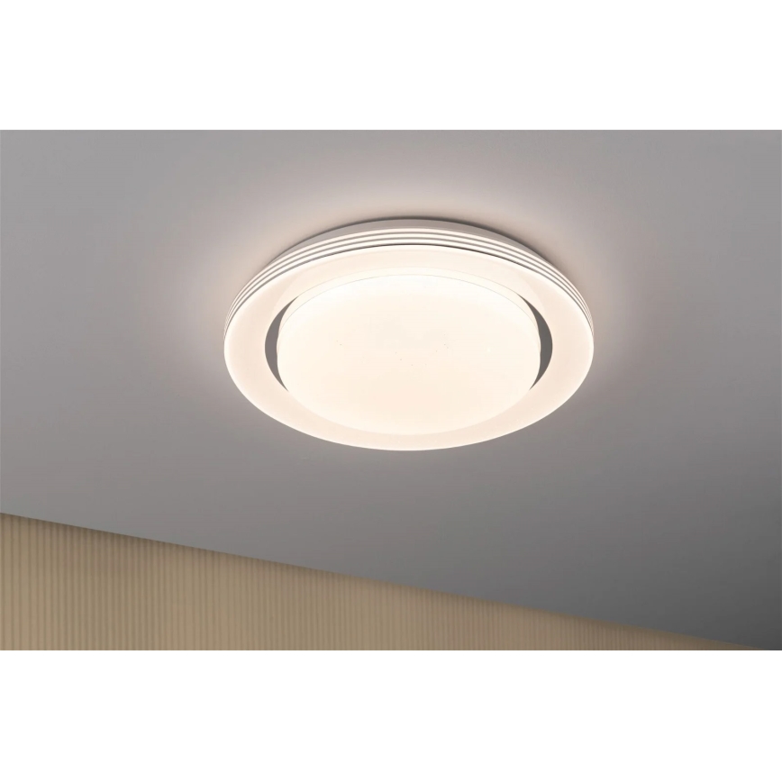 Paulmann 70546 - Светодиодный RGBW/22W Потолочный светильник с регулированием яркости RAINBOW 230V 3000-6500K + дистанционное управление