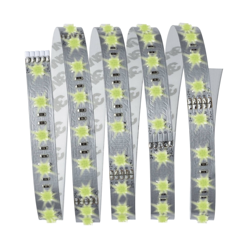 Paulmann 70587 - RGB/20W Світлодіодна стрічка з регулюванням яскравості MAXLED 1,5м 230V + дистанційне керування