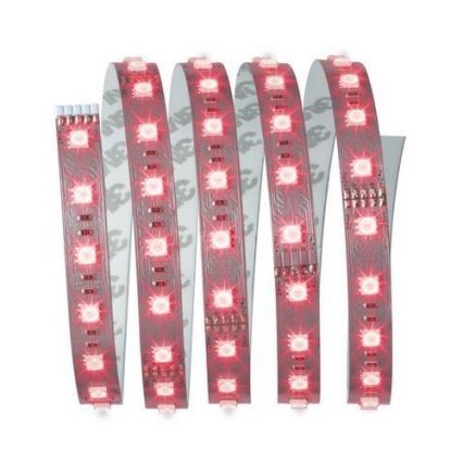 Paulmann 70587 - RGB/20W Світлодіодна стрічка з регулюванням яскравості MAXLED 1,5м 230V + дистанційне керування