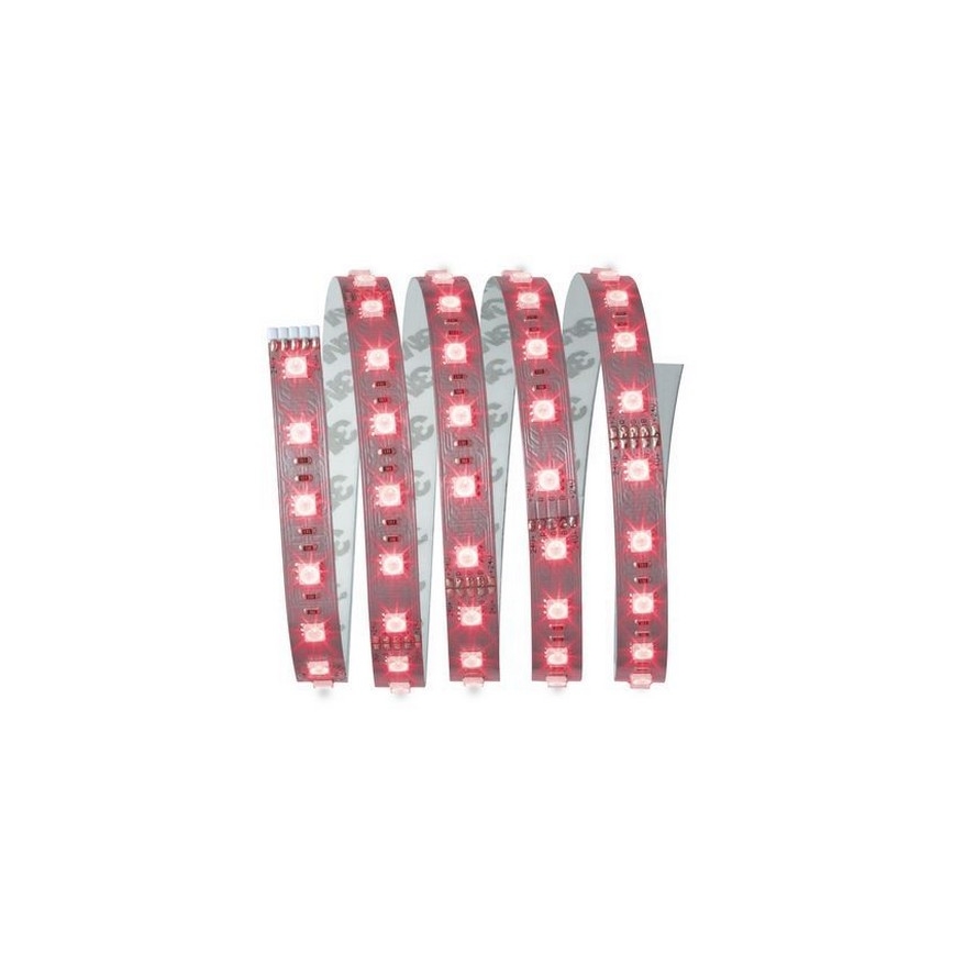 Paulmann 70587 - RGB/20W Світлодіодна стрічка з регулюванням яскравості MAXLED 1,5м 230V + дистанційне керування