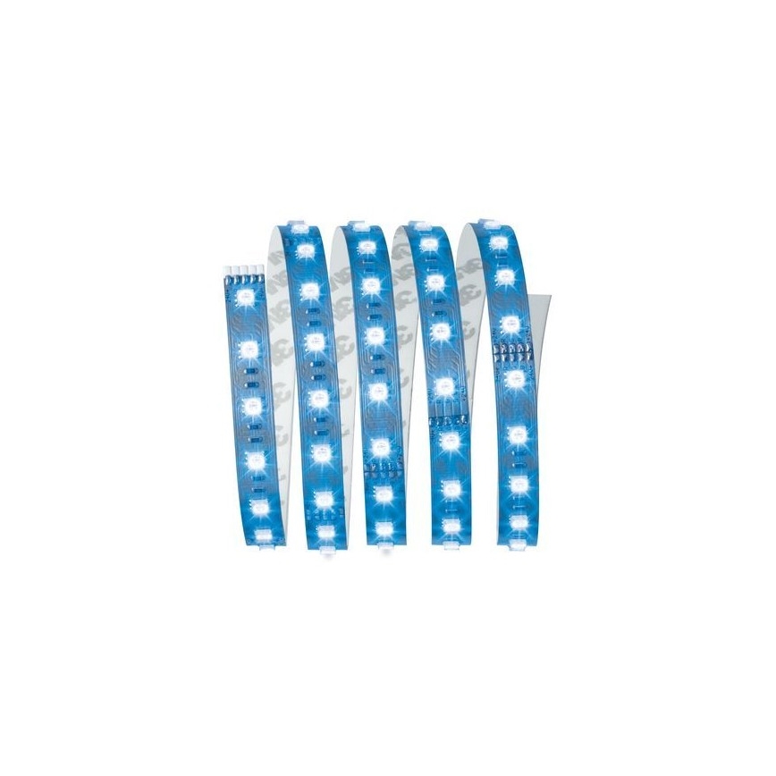 Paulmann 70587 - RGB/20W Світлодіодна стрічка з регулюванням яскравості MAXLED 1,5м 230V + дистанційне керування