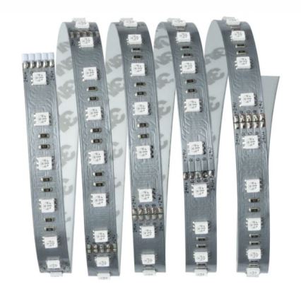 Paulmann 70587 - RGB/20W Світлодіодна стрічка з регулюванням яскравості MAXLED 1,5м 230V + дистанційне керування