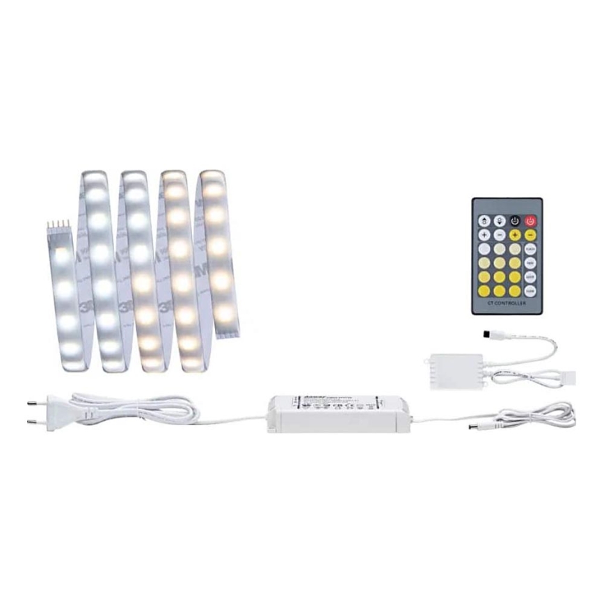 Paulmann 70623 - LED/10W IP44 Лента для ванной комнаты с регулированием яркости MAXLED 1,5 м 2700-6500K 230V + дистанционное управление