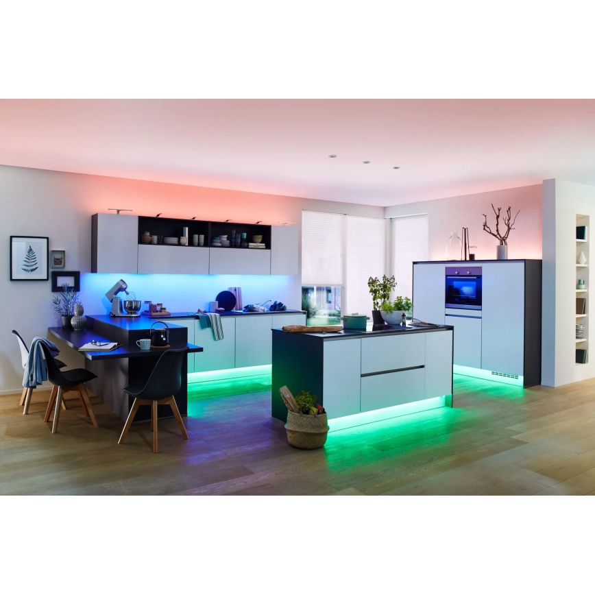 Paulmann 70627 - LED RGB/18W IP44 Лента для ванной комнаты с регулированием яркости MAXLED 1,5 м 230V + дистанционное управление