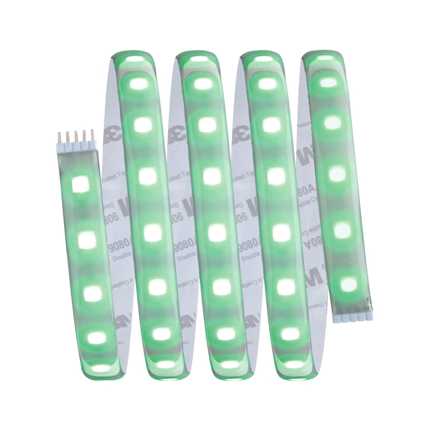 Paulmann 70627 - LED RGB/18W IP44 Стрічка для ванної кімнати з регулюванням яскравості MAXLED 1,5 м 230V + пульт дистанційного керування